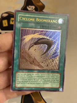 Cyclone Boomerang SOI-EN042 Unlimited Ultimate Rare YuGiOh! VLP EURO - Image 2