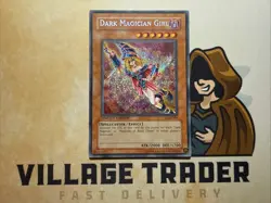 Dark Magician Girl - CT2-EN004 Limited Edition - Secret Rare Yugioh NM - Image 1
