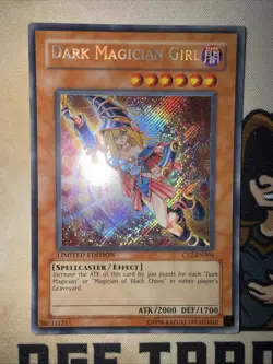 Dark Magician Girl - CT2-EN004 Limited Edition - Secret Rare Yugioh NM - Image 3