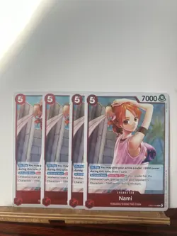 Nami (006) EB03-006 Extra Booster: One Piece Heroines Edition Foil X4 - Image 1