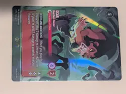 Lorcana Scar - Heartless Hunter Enchanted 14/P2 Store Championship NM Holo - Image 3