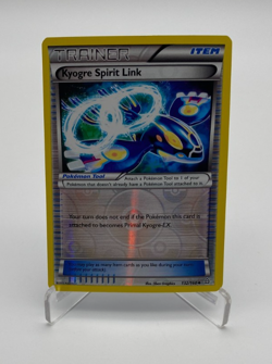 Pokemon Trading Card Game TCG Reverse Primal Clash Kyogre Spirit Link 132/160 - Image 1