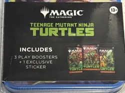 Magic: The Gathering Teenage Mutant Ninja Turtles [Leonardo] Tin Boosters - Image 2