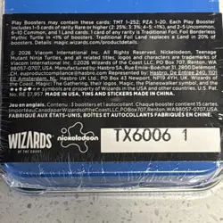 Magic: The Gathering Teenage Mutant Ninja Turtles [Leonardo] Tin Boosters - Image 4