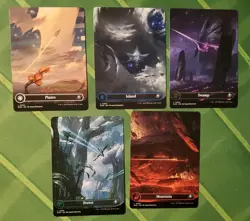Edge of Eternities NON-FOIL Borderless Celestial Land Set (1 of Each) NM - Image 1