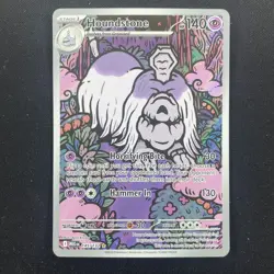 Houndstone - Alt Art - 145/132 - Mega Evolution - Illustration Rare Pokemon Card - Image 1