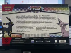 Pokemon TCG Prismatic Evolutions Premium Figure Collection Box Sealed - Image 2