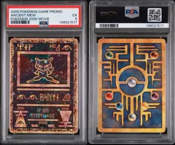 Pokemon Ancient Mew Promo Holo Pokemon 2000 Movie 2000 PSA EX 5 - Image 2