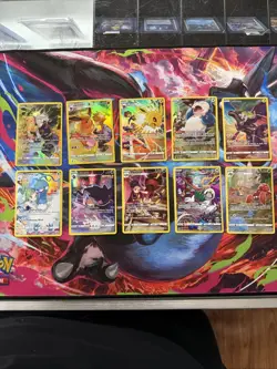 Lot Of 10 Trainer Gallery Pokemon Cards Including Pikachu All Are NM See Pics - Image 1