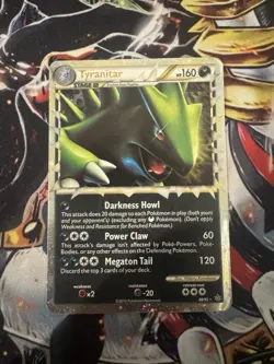 Tyranitar 88/95 Rare Prime HGSS Unleashed Pokemon - Image 1
