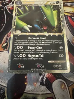 Tyranitar 88/95 Rare Prime HGSS Unleashed Pokemon - Image 2