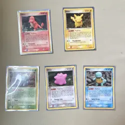 Pokemon EX Delta Species Lot Ditto Bulbasaur Charmander Pikachu Squirtle 5x - Image 1