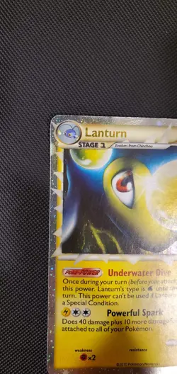 Pokemon TCG Lanturn (Prime) Unleashed 86/95 Holo Holo Rare Prime - Image 2