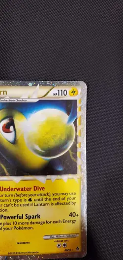 Pokemon TCG Lanturn (Prime) Unleashed 86/95 Holo Holo Rare Prime - Image 3