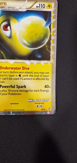 Pokemon TCG Lanturn (Prime) Unleashed 86/95 Holo Holo Rare Prime - Image 4