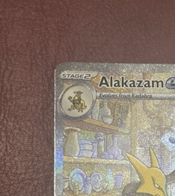 NM- 💎 ALAKAZAM EX #201 SIR 2023 POKEMON 151 – SCARLET & VIOLET - Image 3