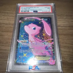 Pokemon Mew EX Radiant Collection Legendary Treasures RC24/RC25 PSA 7 - Image 1
