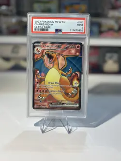 Pokemon 2023 Scarlet and Violet Charizard EX #183/165 Ultra Rare PSA 9 - Image 1
