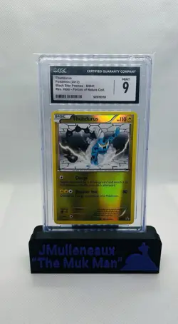 2012 Pokemon Thundurus Reverse Holo Black Star Promo CGC 9 - Image 1