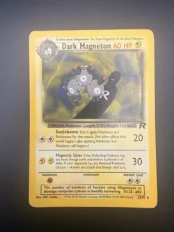 Dark Magneton - 28/82 - Rare - Unlimited Edition Pokemon Team Rocket - Image 1