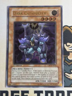 Dark Catapulter CRV-EN013 Ultimate Rare 1st Edition YuGiOh! NM EURO - Image 3