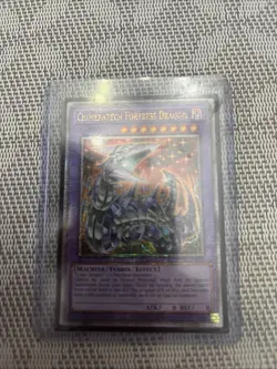 YUGIOH CHIMERATECH FORTRESS DRAGON MP24-EN022 QUARTER CENTURY SECRET 1ST ED NM - Image 1