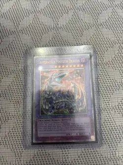 YUGIOH CHIMERATECH FORTRESS DRAGON MP24-EN022 QUARTER CENTURY SECRET 1ST ED NM - Image 2