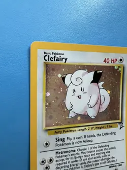 Clefairy 6/130 Base Set 2 Holo Rare Vintage WOTC Pokemon Card - Image 3