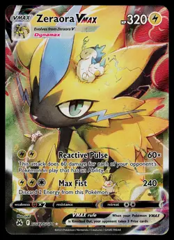 Pokemon Card - Zeraora VMAX Crown Zenith GG42/GG70 Ultra Rare - Image 1