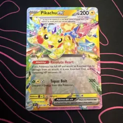 Pikachu ex 057/191 Prize Pack Series Cards Holo - Image 1