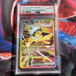 Pokemon TCG 2025 Jolteon EX Sir Prismatic Evolutions Card #153/131 PSA 10 - Image 1
