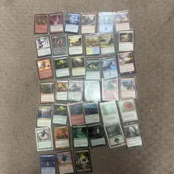 Magic the Gathering Lot Of Of 39 Cards Used Conditions - Image 1