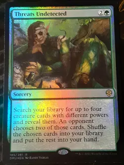 Threats Undetected FOIL , Dominaria United ,NM,MTG,FREE SHIPPING - Image 1