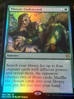 Threats Undetected FOIL , Dominaria United ,NM,MTG,FREE SHIPPING - Image 2