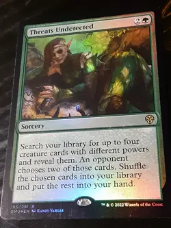 Threats Undetected FOIL , Dominaria United ,NM,MTG,FREE SHIPPING - Image 3