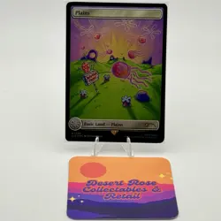 MTG Plains 1939 Rainbow Foil Secret Lair Drop Series SLD Spongebob - Image 1