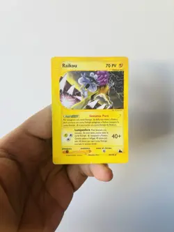 Raikou 28/144 Rare Non-Holo Skyridge Pokemon - Image 1