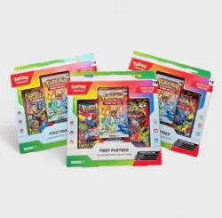 Pokemon TCG First Partner Illustration Collection Series 1 Booster Box Lot x3 S… - Image 1