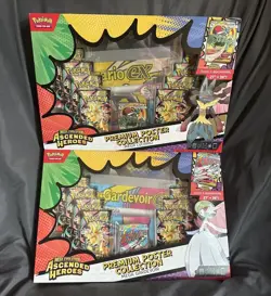 Pokemon Ascended Heroes Poster Collection Lucario & Gardevoir NEW | FAST SHIP🚚✅ - Image 1