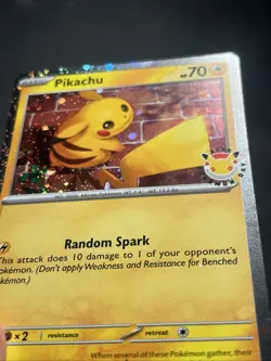 Pikachu 051 /162 Stamped 2026 Pokemon Day 30 Promo TCG - NM - Image 2