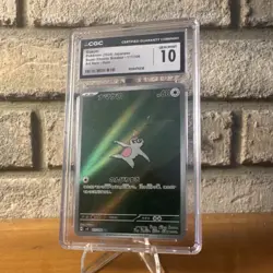 Pokemon TCG Slakoth Art Rare Holo Sv8: Super Electric Breaker CGC 10 117/106 - Image 1