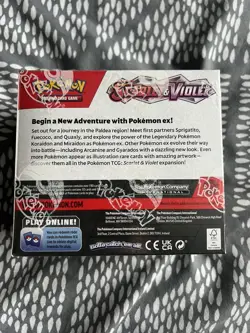 Pokemon Scarlet and Violet Base Set Booster Box 36 Packs -Factory Sealed English - Image 4