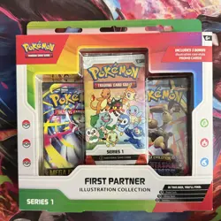 Pokemon First Partner Illustration Collection Series 1 Box SEALED - Image 1
