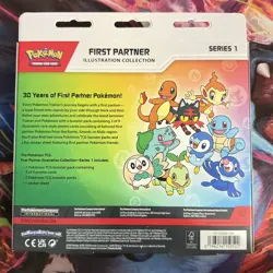 Pokemon First Partner Illustration Collection Series 1 Box SEALED - Image 2