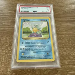 Pokemon 1999 Squirtle 63/102 PSA 5 - Image 1