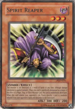 Yugioh Spirit Reaper PGD-076 Rare HP - Image 1