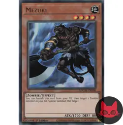 Yugioh Mezuki MAMA-EN050 Ultra Rare 1st Edition NM - Image 1