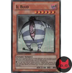 Yugioh Il Blud CSOC-ENSE2 Super Rare Limited Edition LP - Image 1