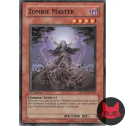Yugioh Zombie Master SDZW-EN016 Common 1st Edition LP - Image 1