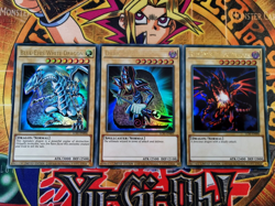 Blue-Eyes, Dark Magician & Red-Eyes lc01-en004/5/6 (M/NM+) Ultra Rare Yu-Gi-Oh! - Image 1